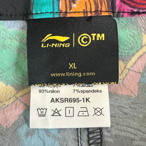 Li-Ning x Chinatown Market Shooting Stars Tech Shorts Mens XL Graphic Streetwear - Picture 5 of 6